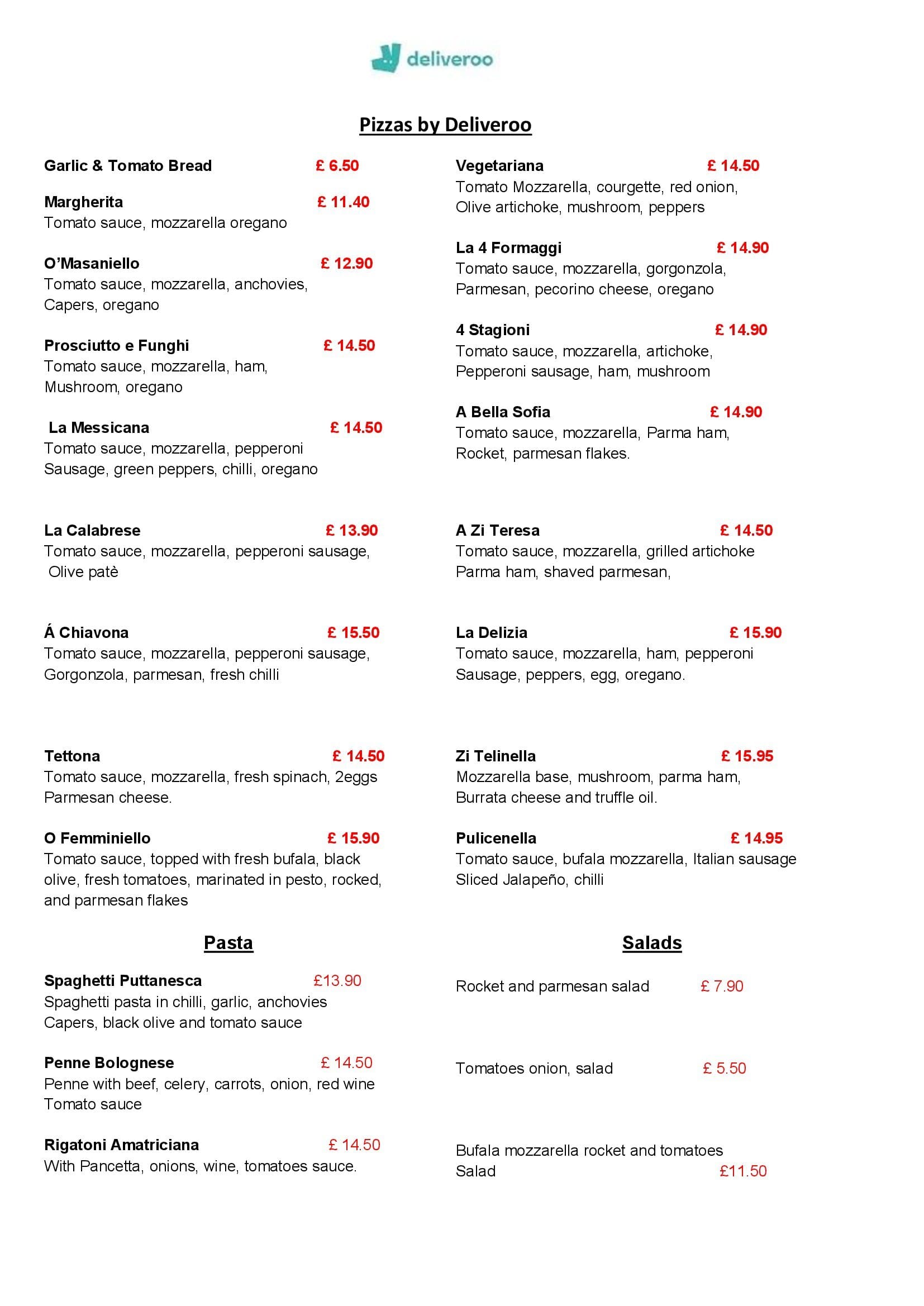 La Delizia Restaurant